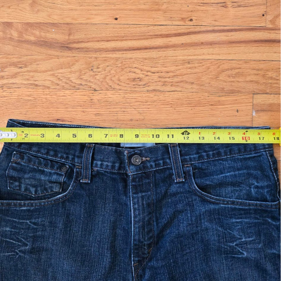 Levis SilverTab Mens Bootcut Jeans Blue Denim Size 34x34 Vintage Y2K Grunge - Picture 8 of 10